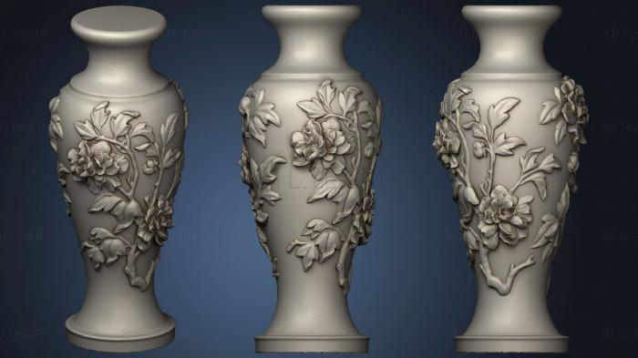 3D model Peony vase (STL)
